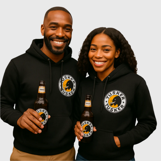 Hoodie Tusker Beer Black