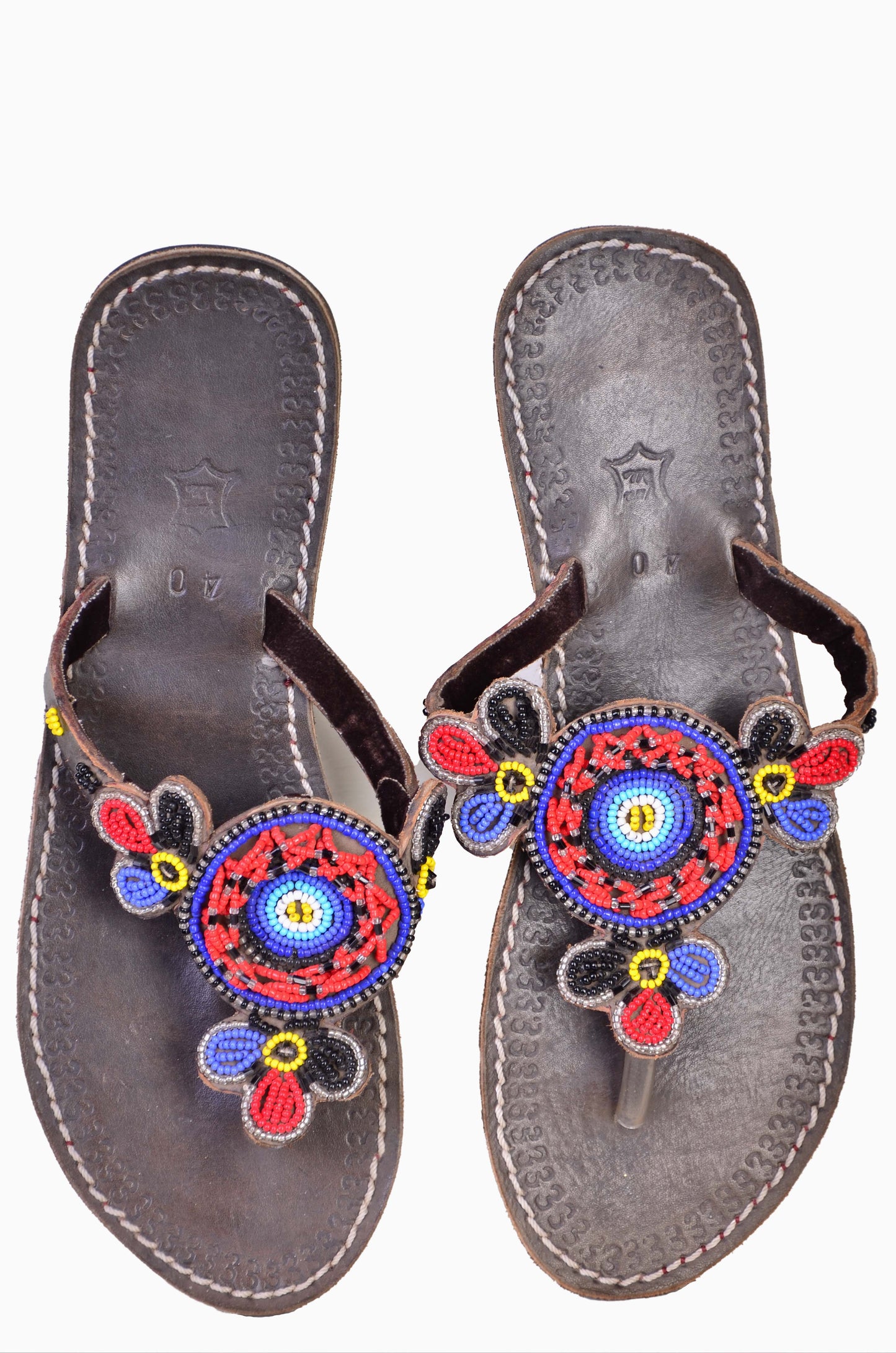 Sandals Floral Multi Color