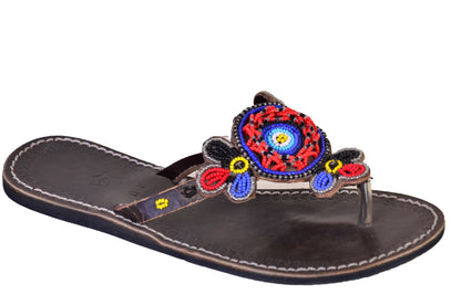 Sandals Floral Multi Color