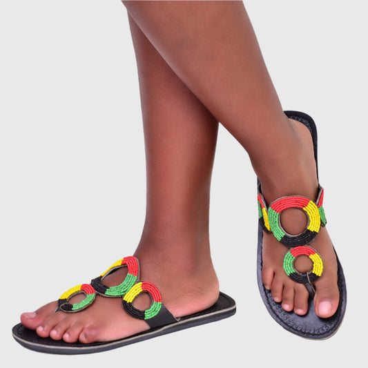 Sandals Circles Multi Color