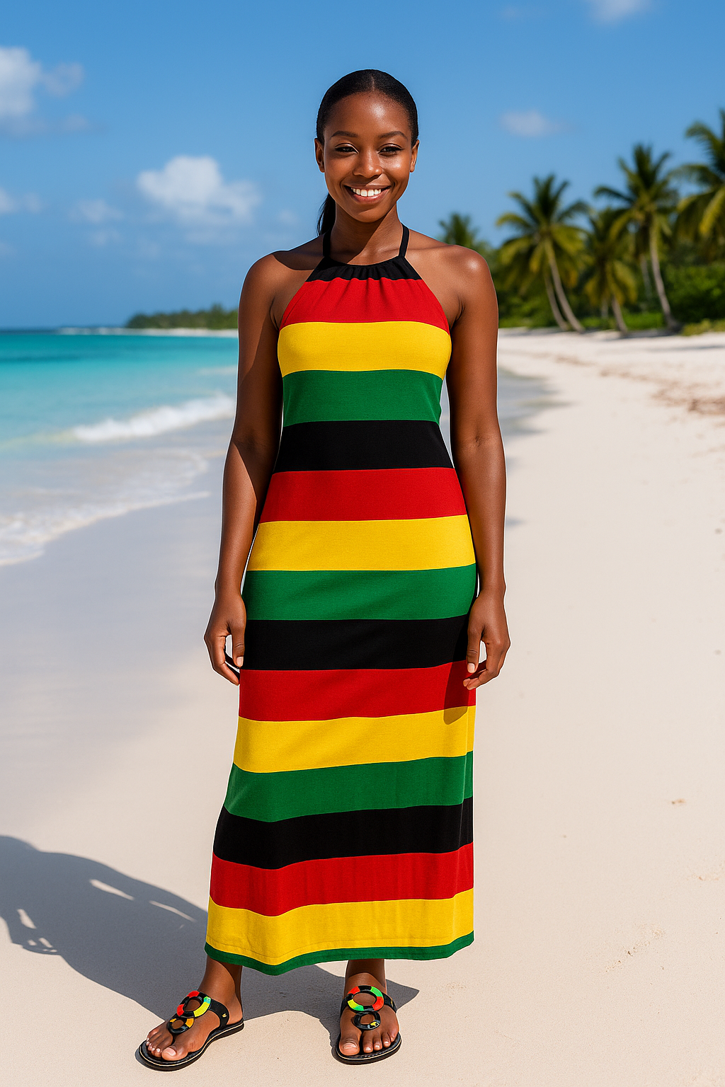 Sandals Circles Multi Color