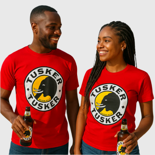 T-shirt Tusker Beer Red