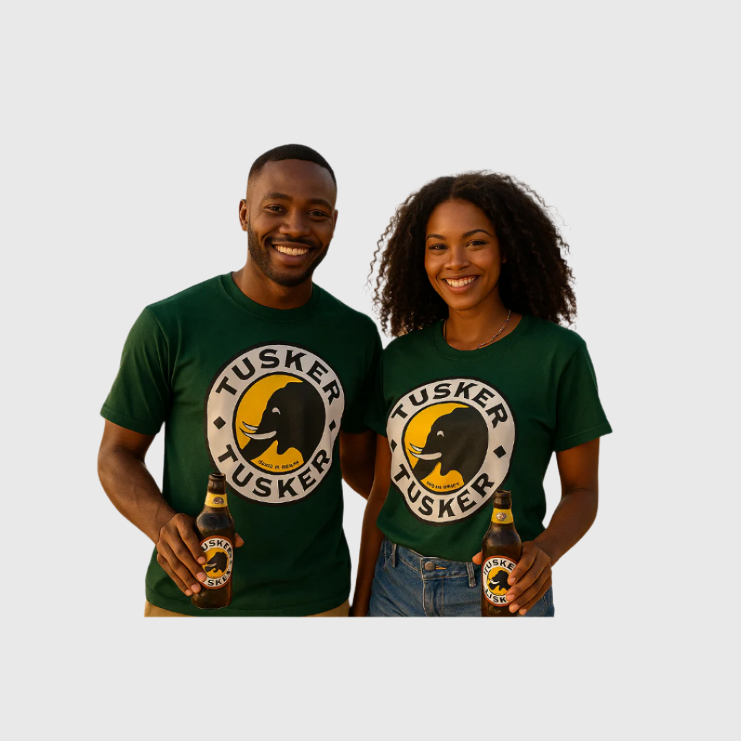 T-shirt Tusker Beer Green