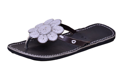 Sandals Flower White