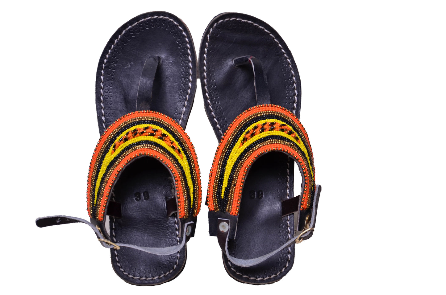 Sandals Gladiator Yellow Orange