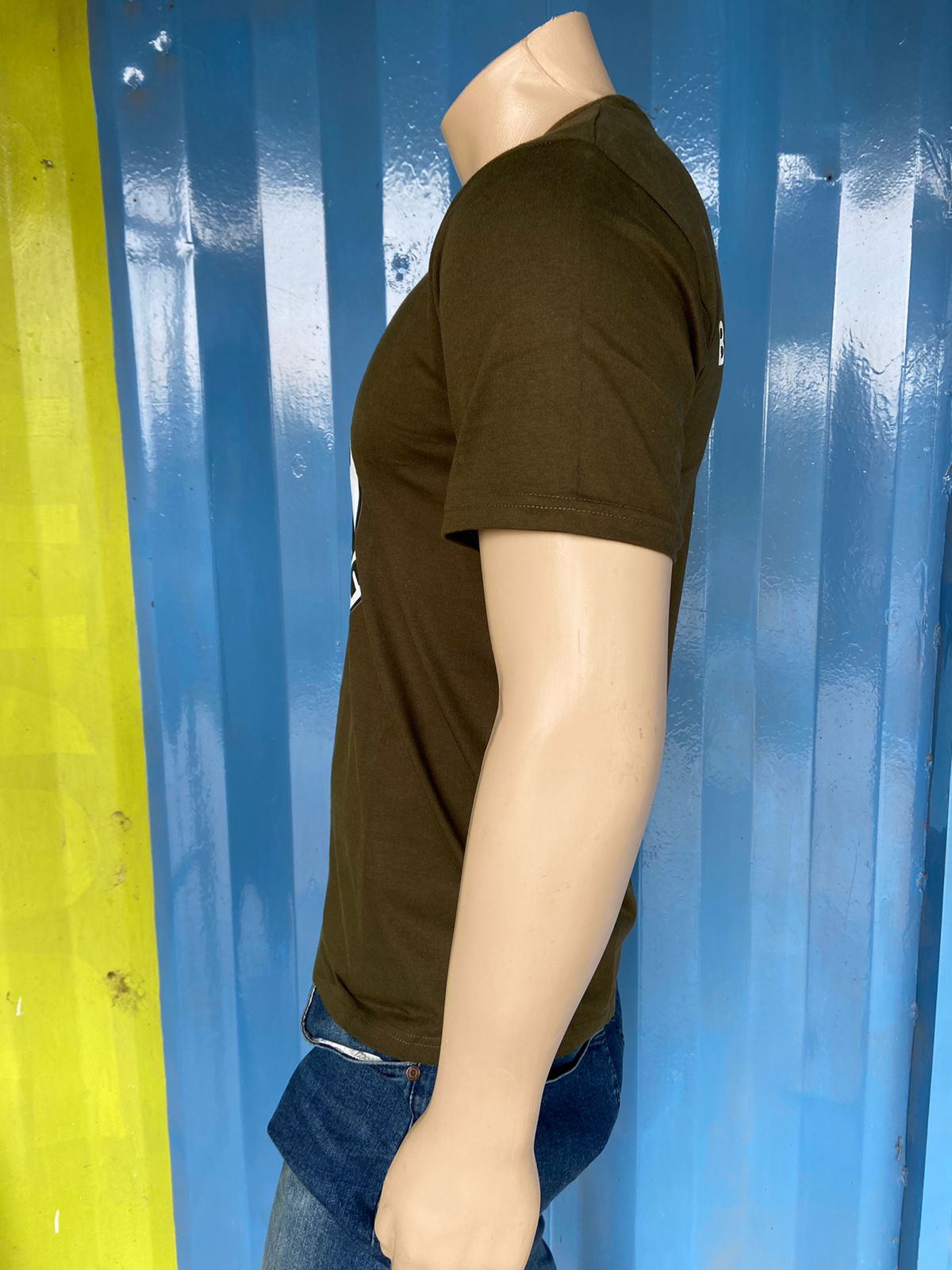 T-shirt Tusker Beer Khaki Green