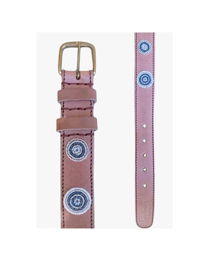 Handcrafted Maasai Belt - White Circles