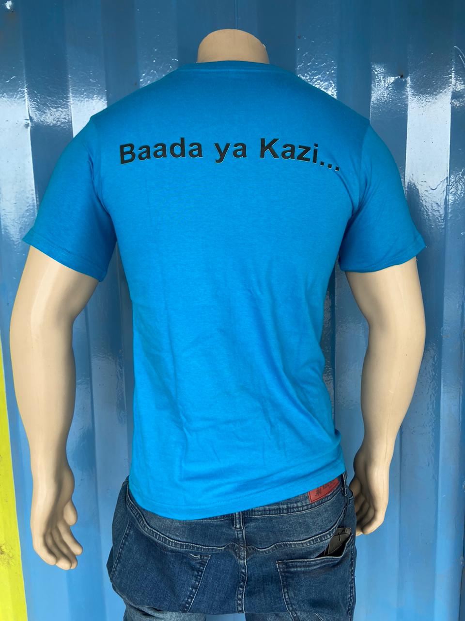 T-shirt Tusker Beer Turquoise Blue