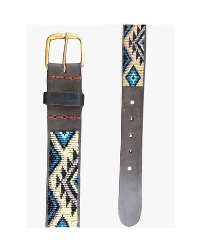 Handcrafted Maasai Belt - Colorful Geometric