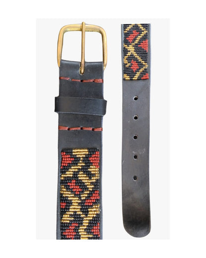 Handcrafted Maasai Belt - Animal Print
