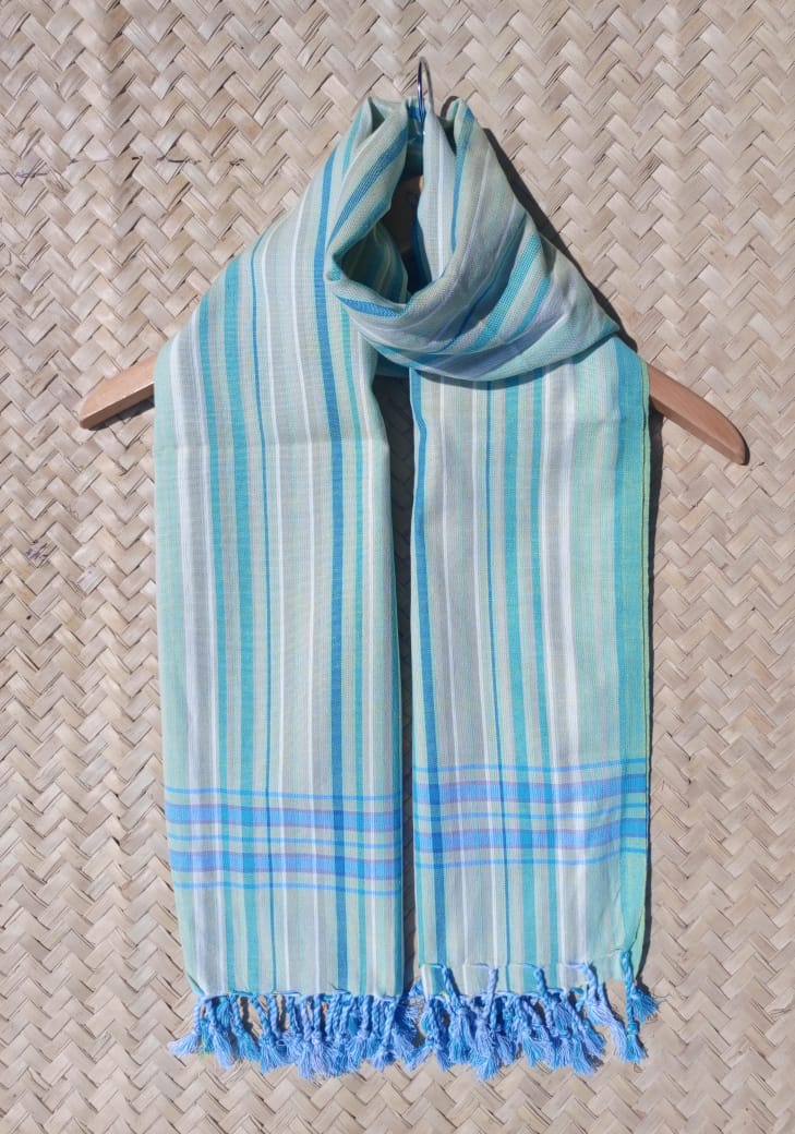 Kikoi Scarf Green