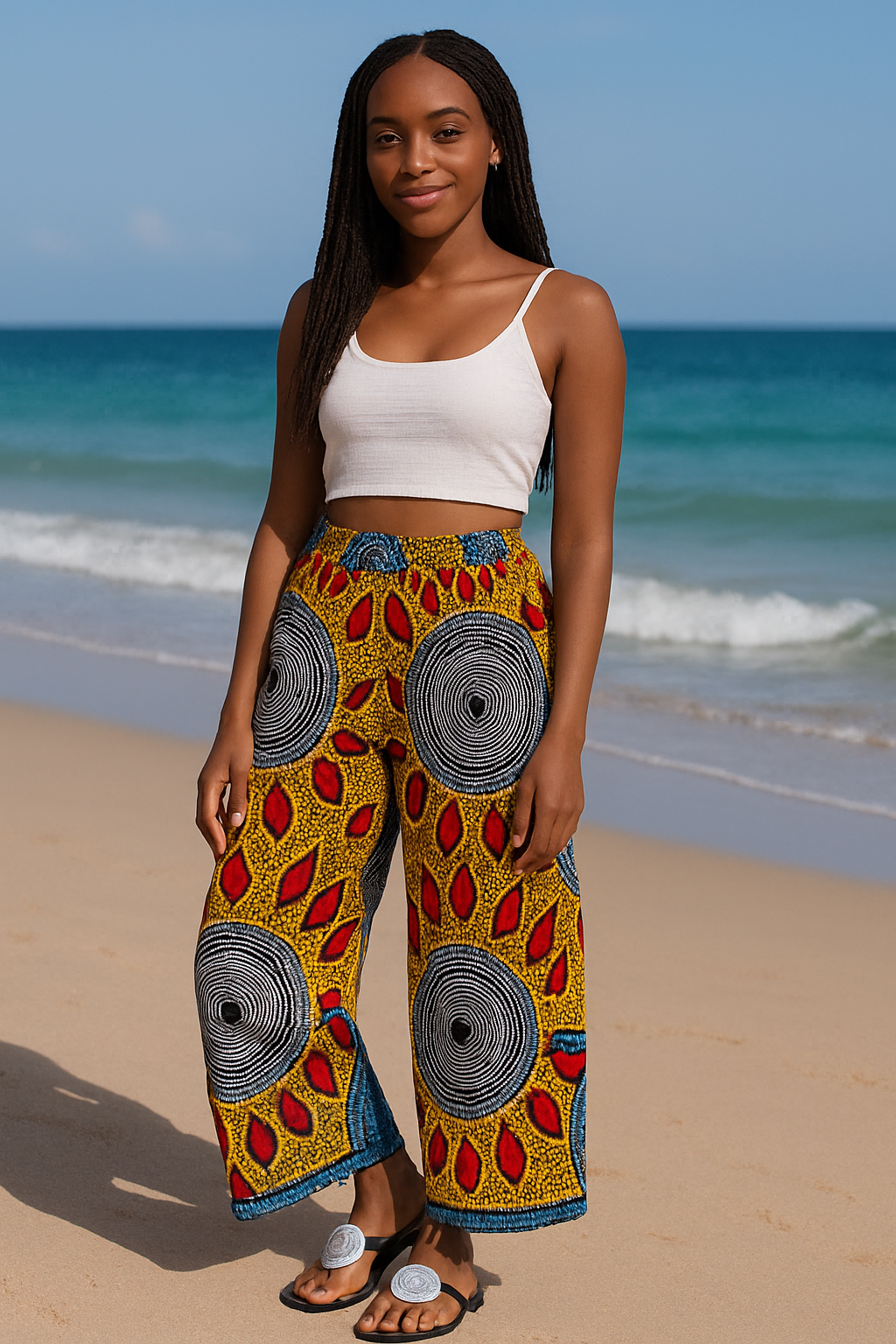 Sandals Circle White