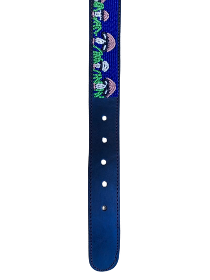 Handcrafted Maasai Belt - Mushrooms