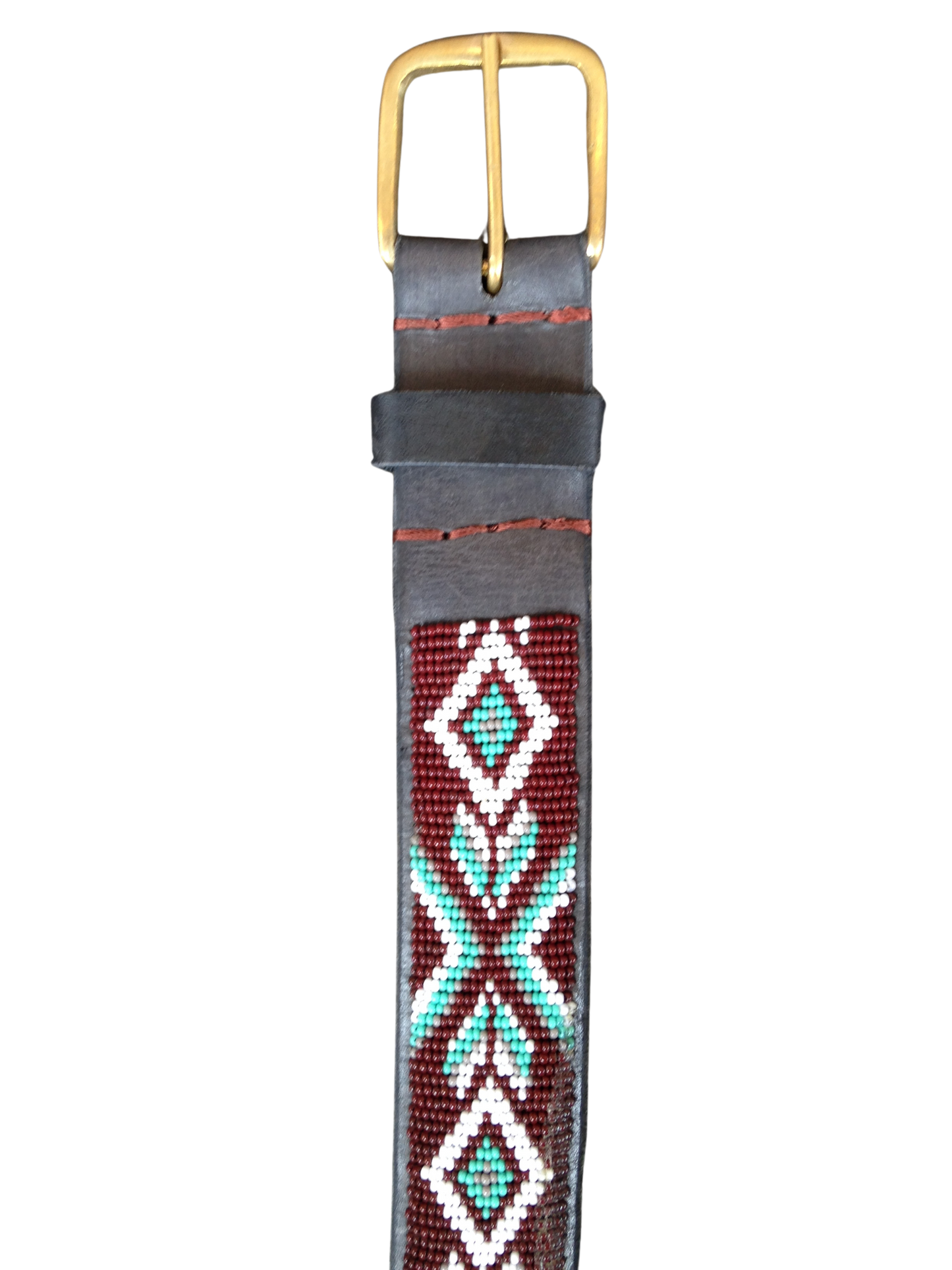 Handcrafted Maasai Belt - Colorful Geometric
