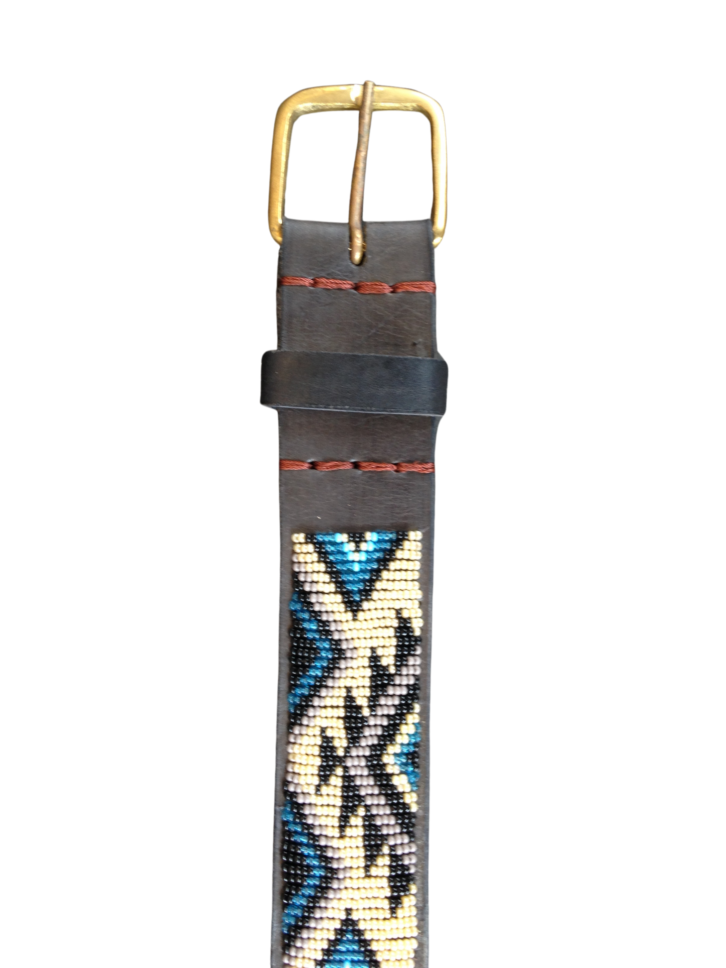 Handcrafted Maasai Belt - Colorful Geometric