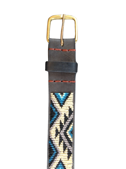 Handcrafted Maasai Belt - Colorful Geometric