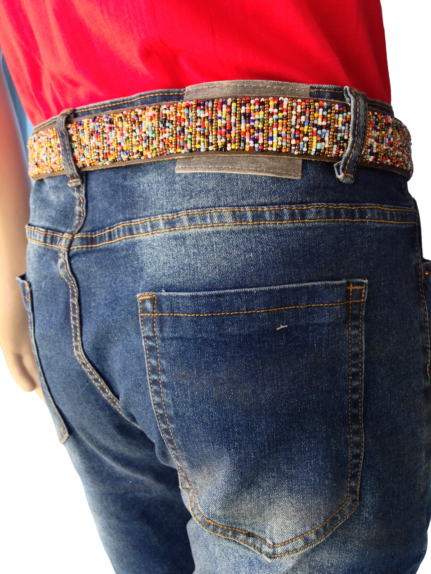 Handcrafted Maasai Belt - Colorful
