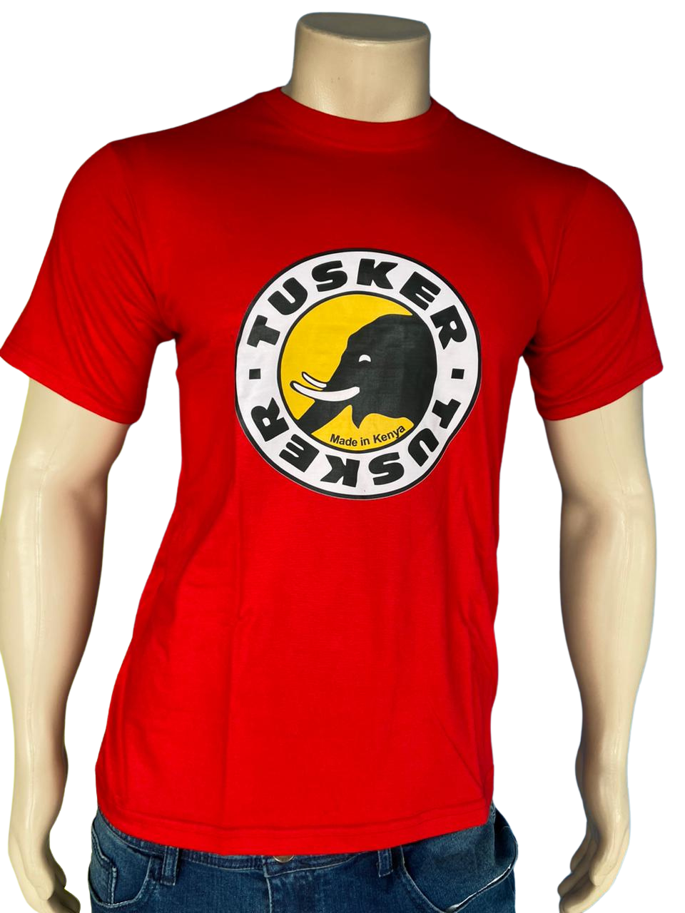 T-shirt Tusker Beer Red