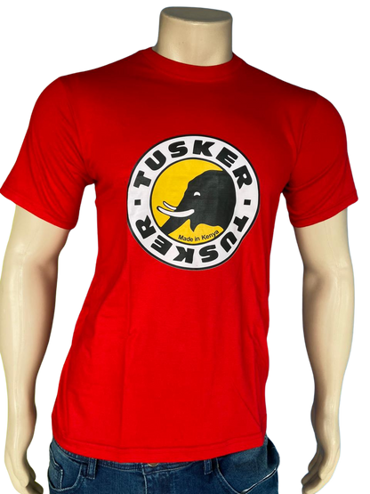 T-shirt Tusker Beer Red